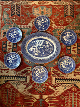 Bespoke Blue Willow Plate Wall