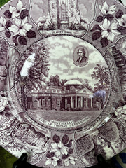 Monticello & Historic Charlottesville Plate